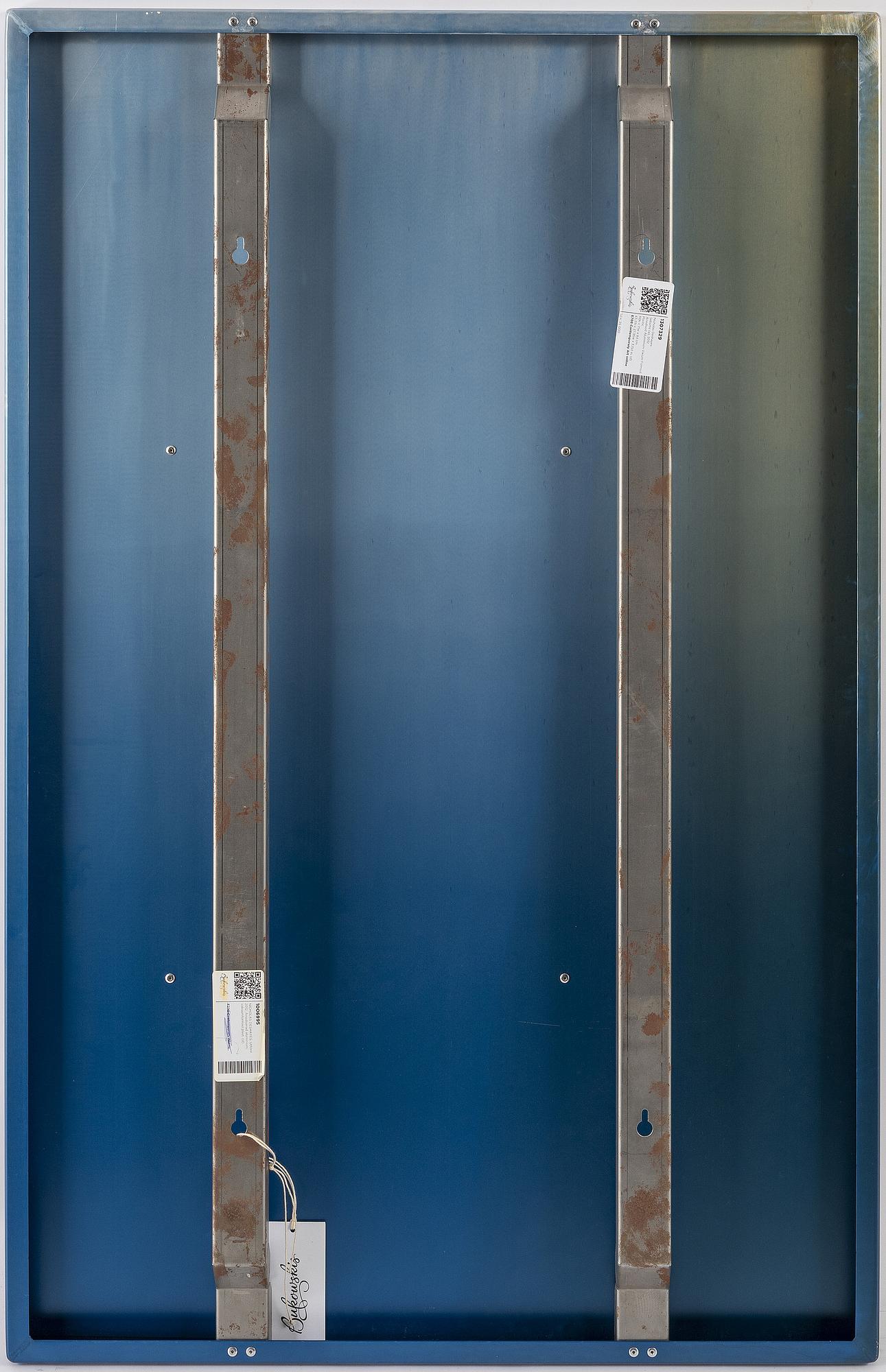 Nicholas Deshayes, anodised aluminium, vacuum formed plastic. Executed in 2012.