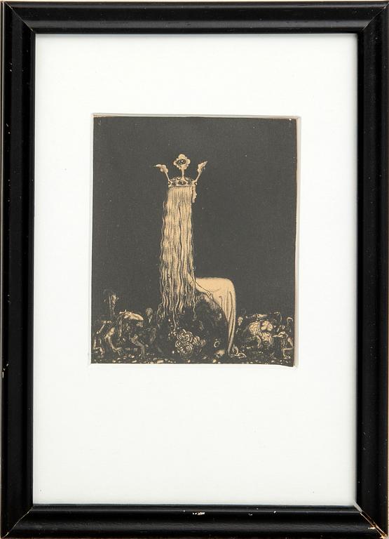 John Bauer, "The Princess and the Little Trolls".