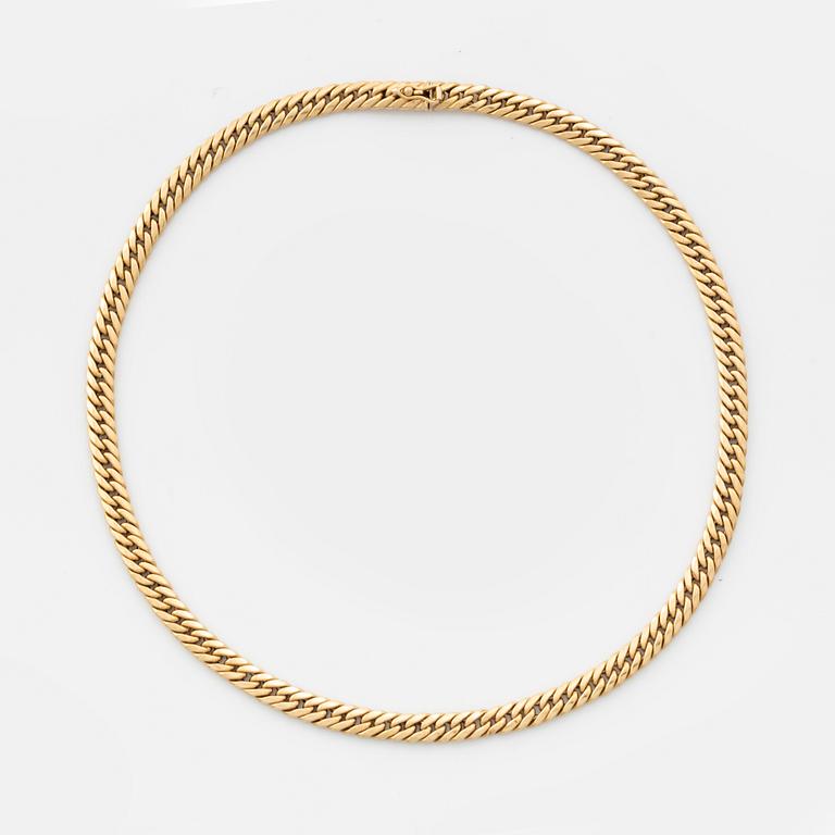 Collier 18k guld.