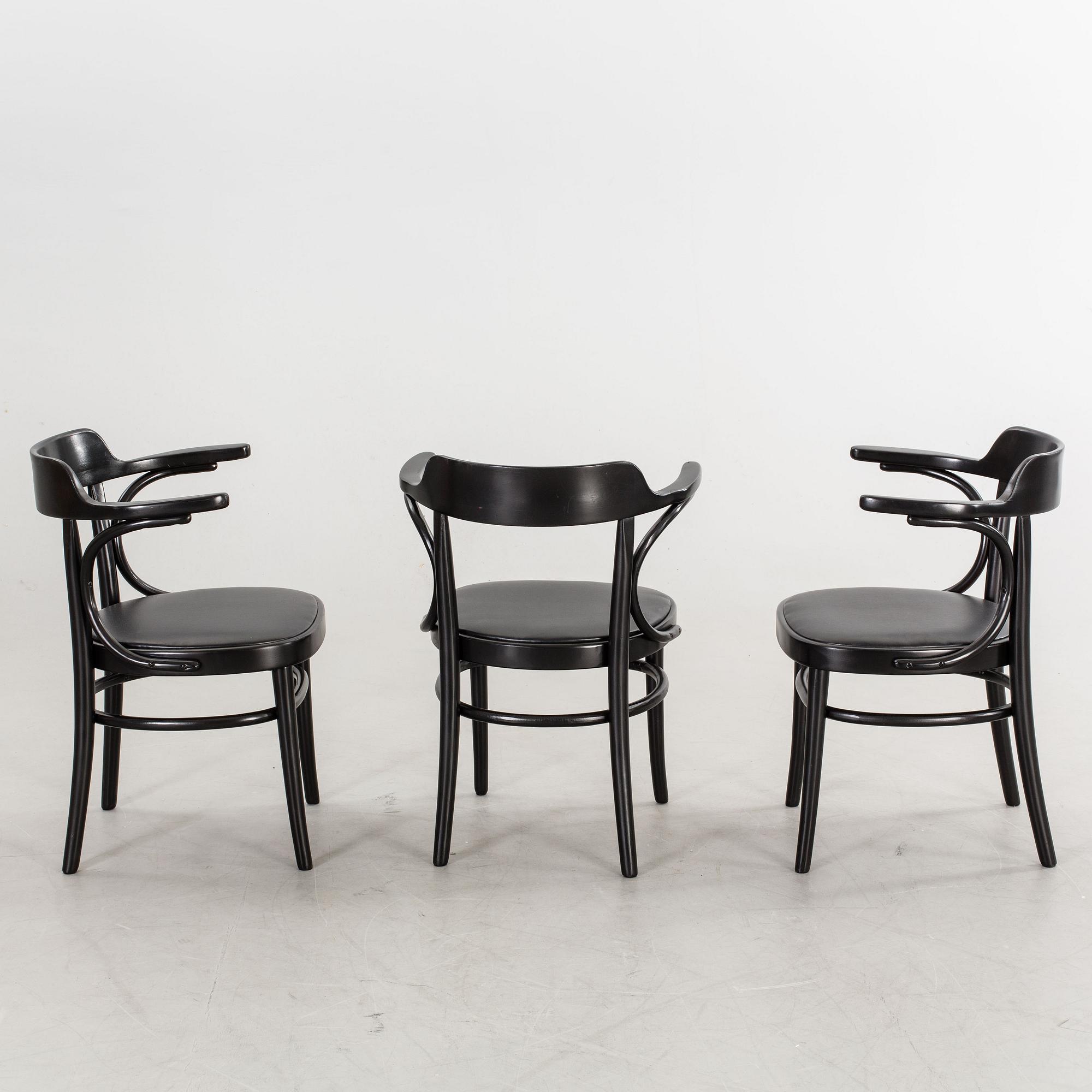 KARMSTOLAR, 6 st, "Cattelin" Gemla.