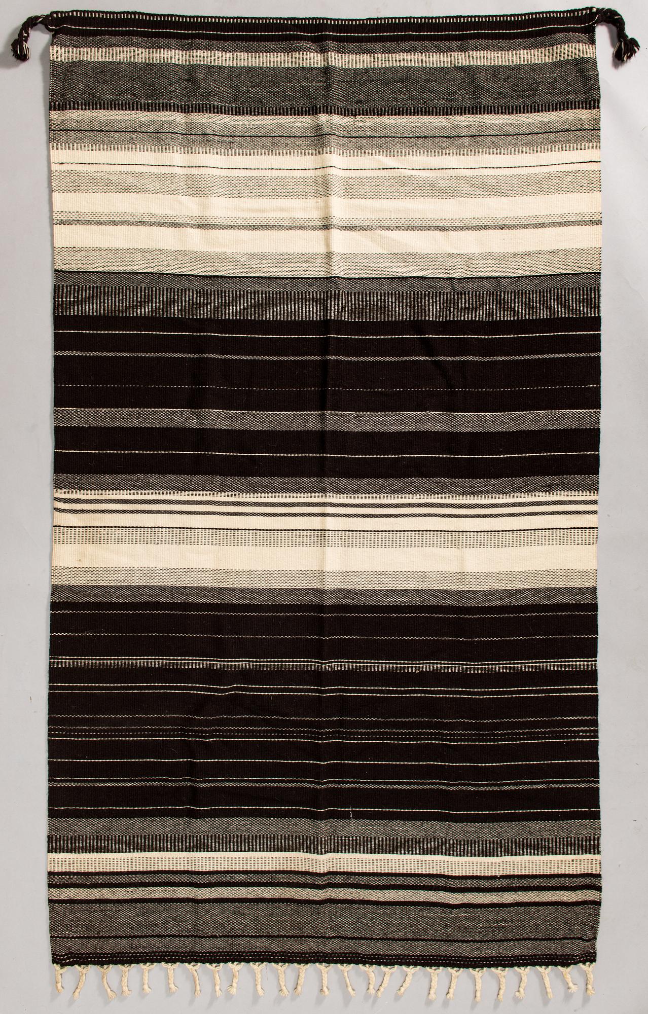 Elsa Montell-Saanio, A Raanu textile from Lapland. Circa 225x130 cm.