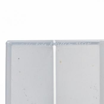 Bertil Vallien, Three glass objects, Kosta Boda.