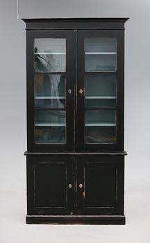 BOKSKÅP, sent 1800-tal.