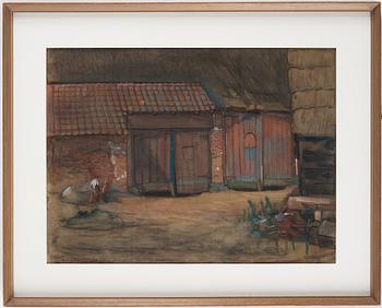Piet Mondrian, Barn doors of a Brabant farm building.