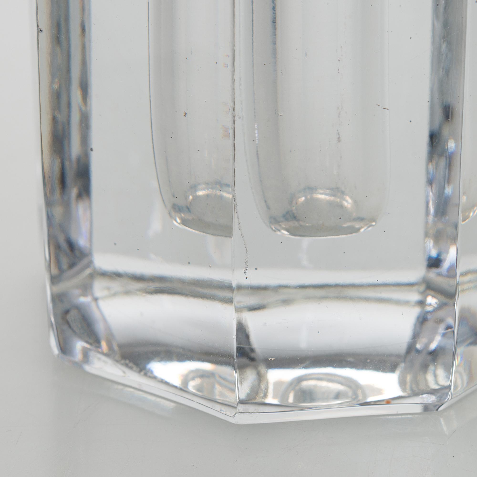 Aimo Okkolin, vase / art glass, signed Aimo Okkolin Riihimäen Lasi Oy.