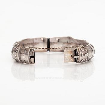 Silver bangle, Tillander, Helsinki 1960.