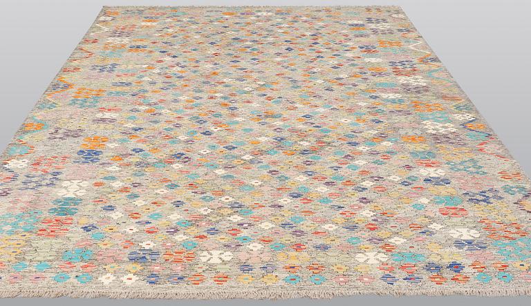 A carpet, Kilim, 341 x 256 cm.