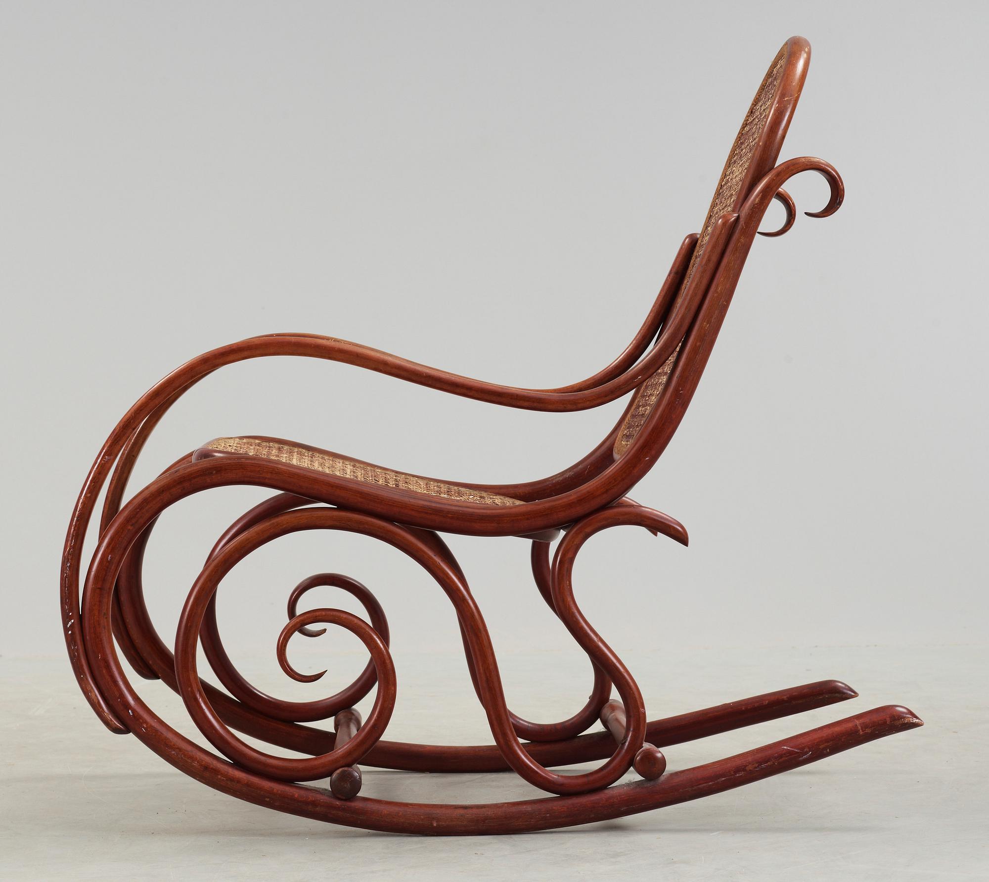 GUNGSTOL, Thonet. 1800/1900-tal.