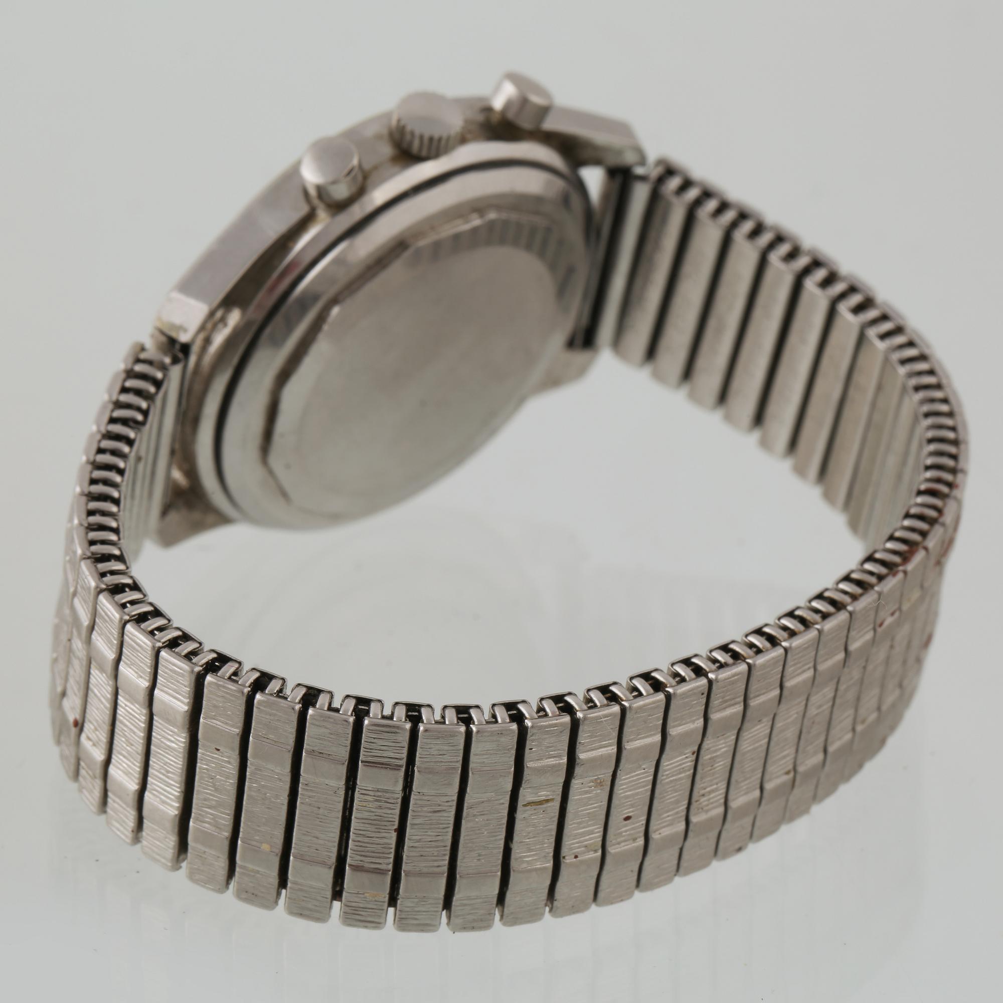 ARMBANDSUR, herr, stål, "El Primero", Zenith.