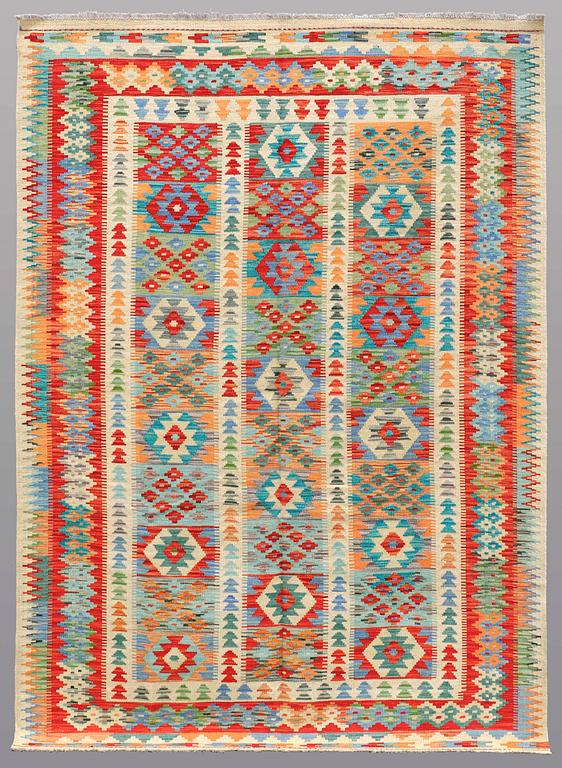 A CARPET, Kelim, ca 244 x 175 cm.