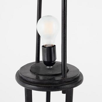 A pair of Japanese  tablelamps / Andon lamps, 20th century.