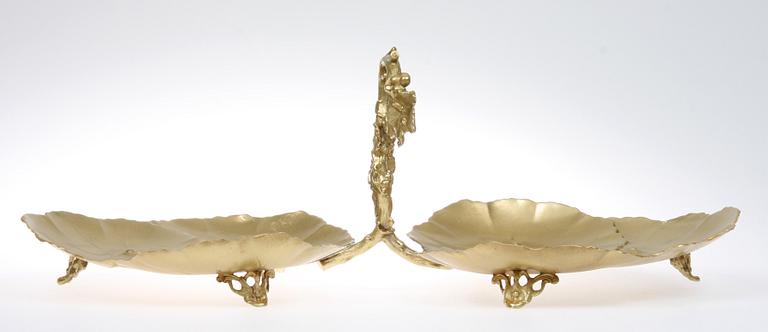 VISITKORTSSKÅL, jugend-stil, 1900-tal.