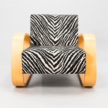 ALVAR AALTO, an early 1990's '400' armchair for Artek.