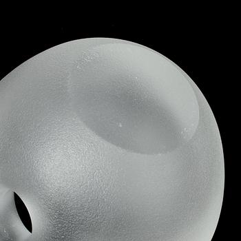 TIMO SARPANEVA, skulptur, glas, "Devil's Churn", Iittala, Finland.
