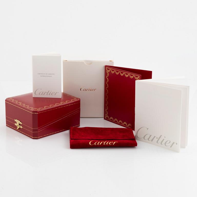 Cartier, alarm clock, 78 mm.
