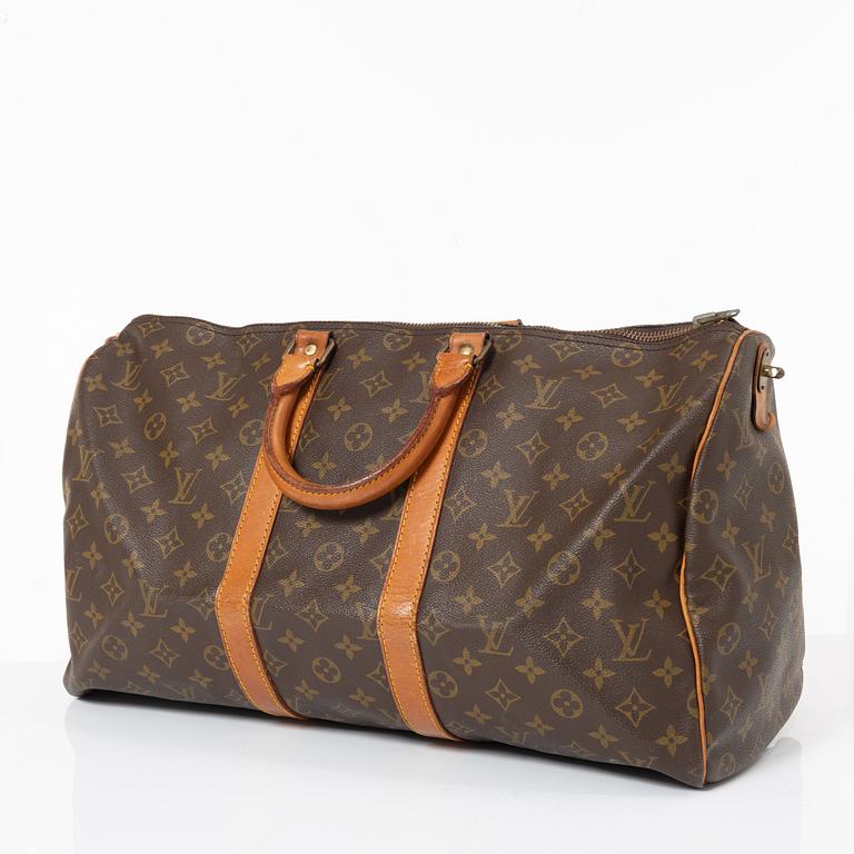 Louis Vuitton, väska, "Keepall 45", tidigt 1980-tal.