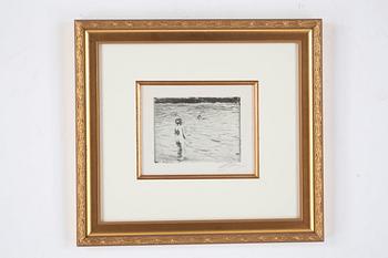 Anders Zorn, "Mamma badar".