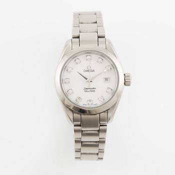 Omega, Seamaster, Aqua Terra, wristwatch, 29.2 mm.