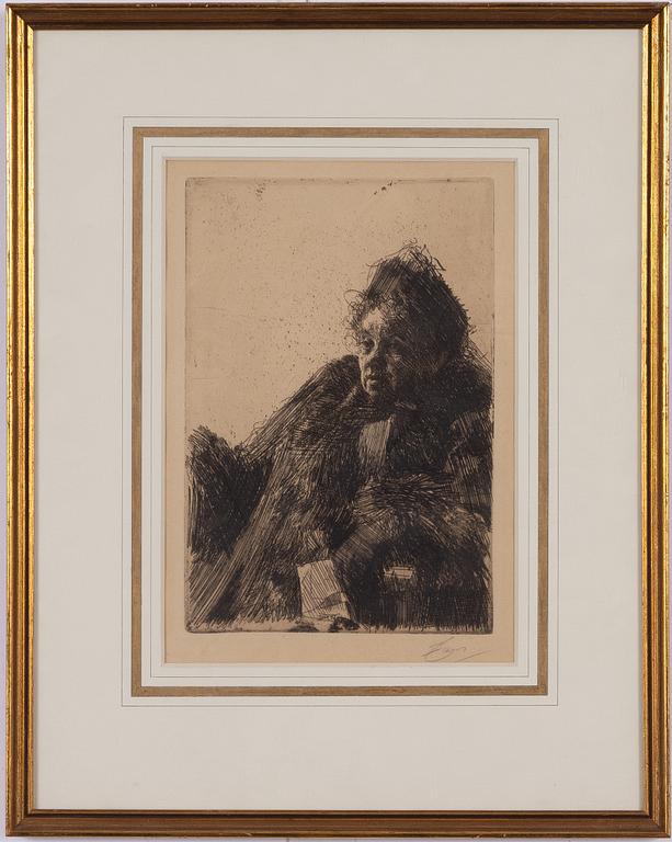 Anders Zorn, "Mrs. Simon II".