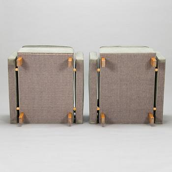 Alvar Aalto, fåtöljer,ett par, modell RB 511 Artek 1960-tal.