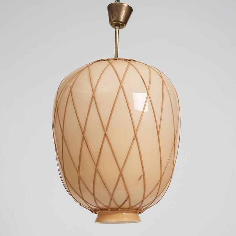 Harald Notini, a ceiling lamp, model '11555', Arvid Böhlmarks Lampfabrik, Sweden 1940s.