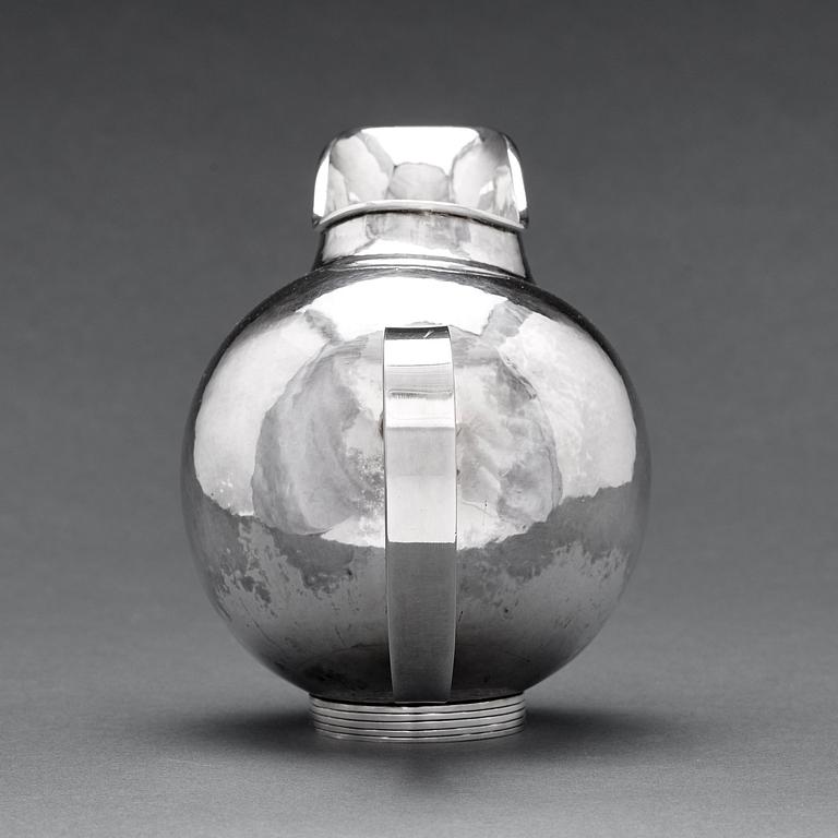 Jörgen Jensen, kanna, Stockholm 1935, sterling.