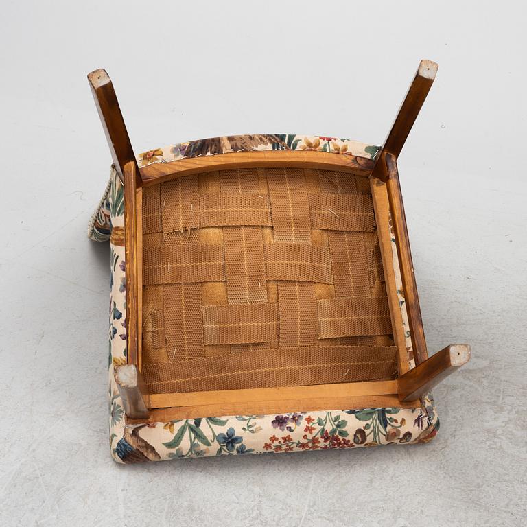 Armchairs, a pair, Swedish Modern, 1940s.