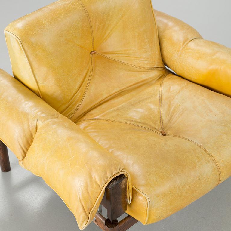 A 1970s sofa and armchair by Percival Lafer for Lafer MP, Brazil. CITES-certificate.