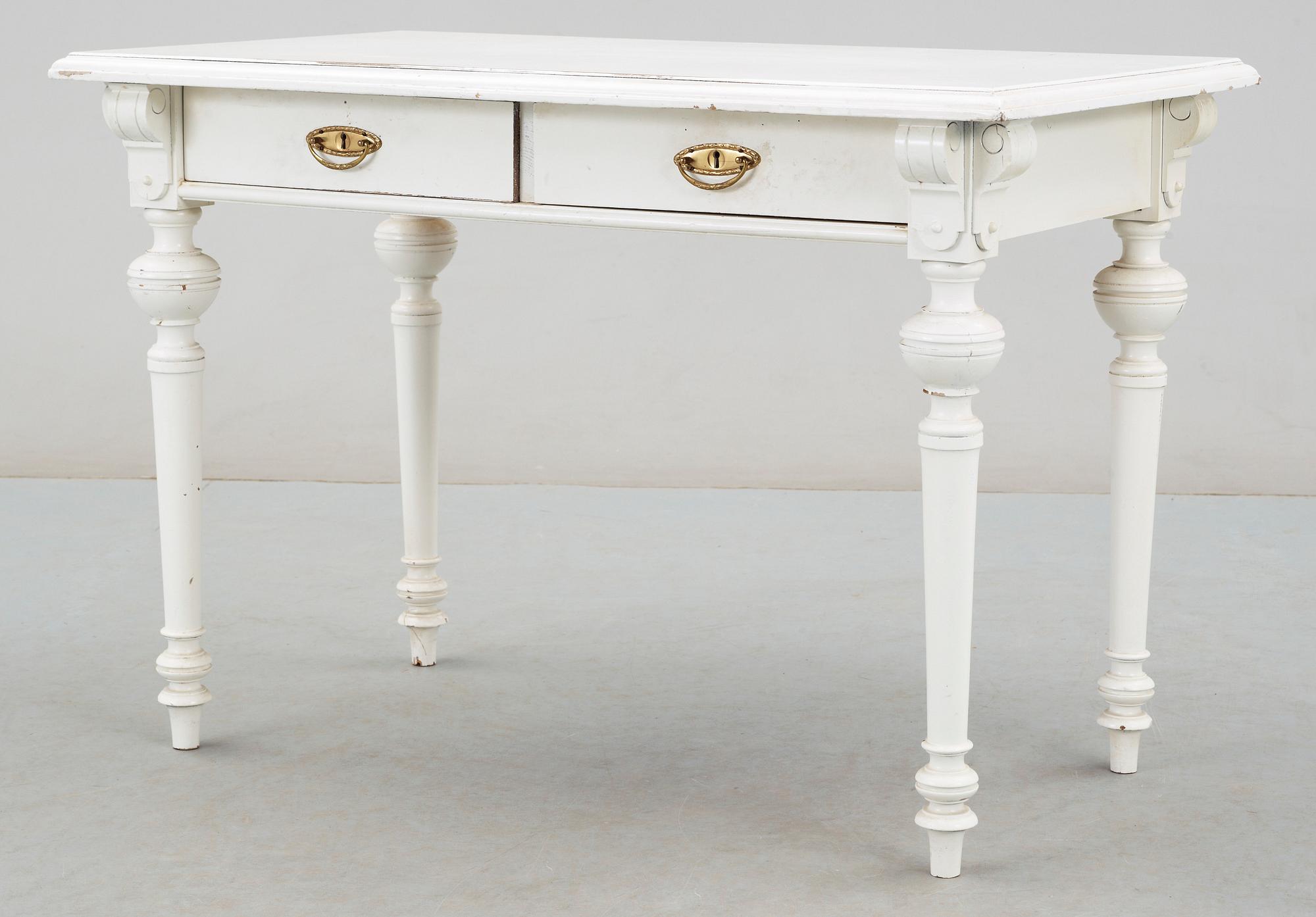 SKRIVBORD, nyrenässans, 1800-talets slut.