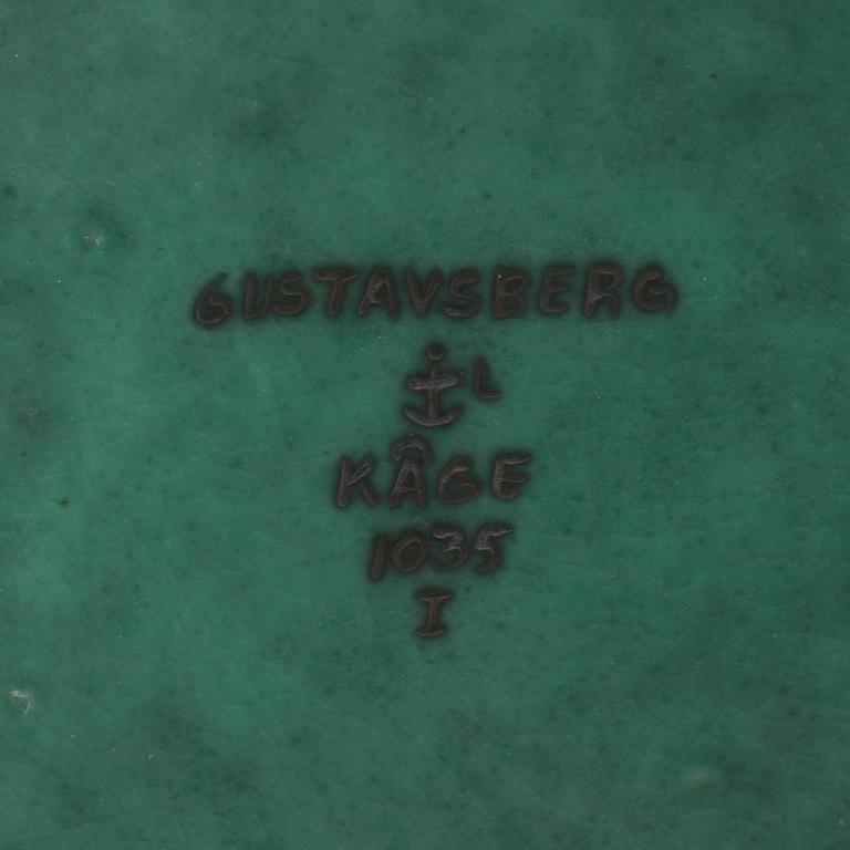 FAT, stengods, Wilhelm Kåge, "Argenta" Gustavsberg, 1942.