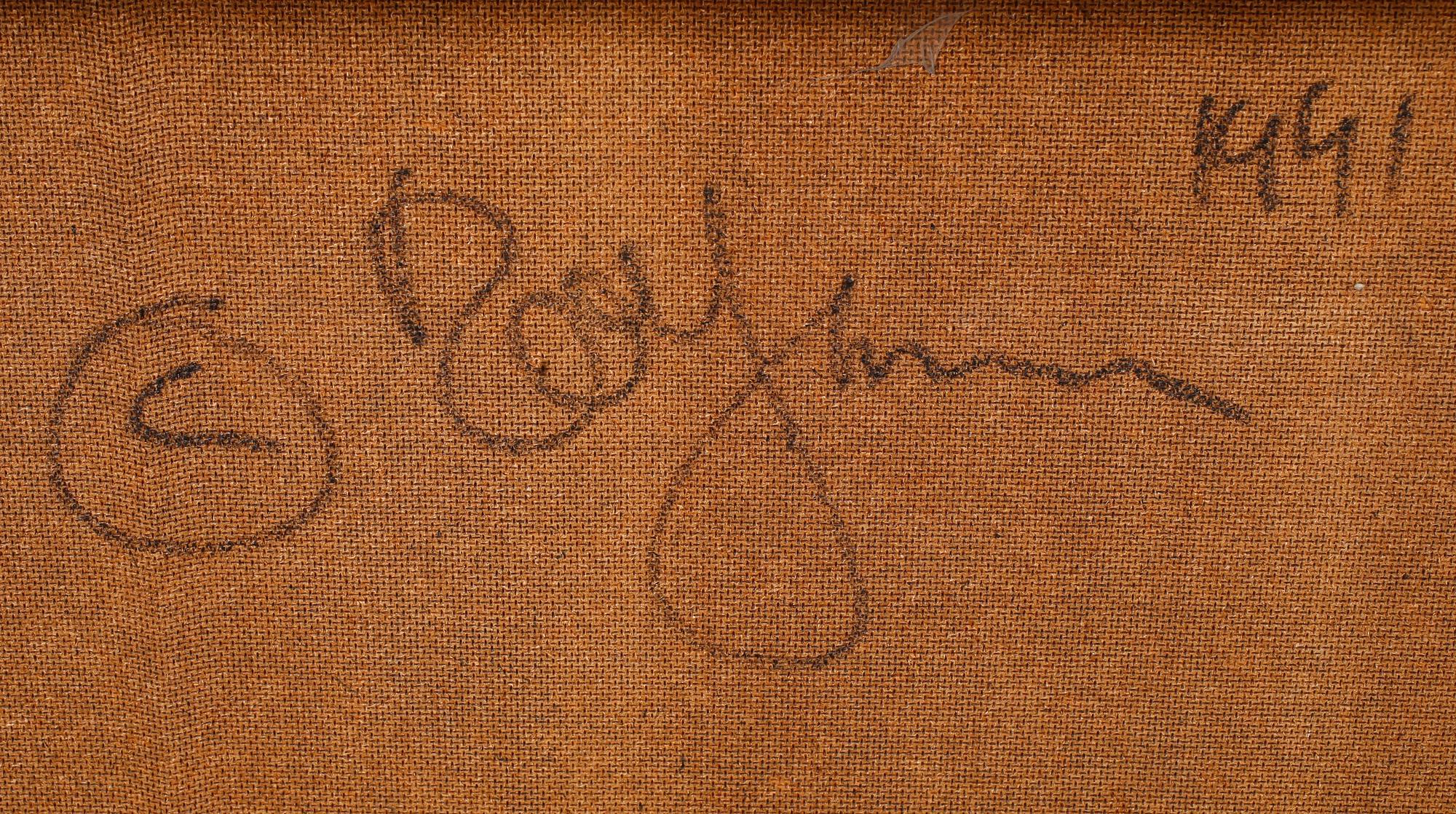 ROLF HANSON, oil on panel, signed and dated à tergo, 1991.