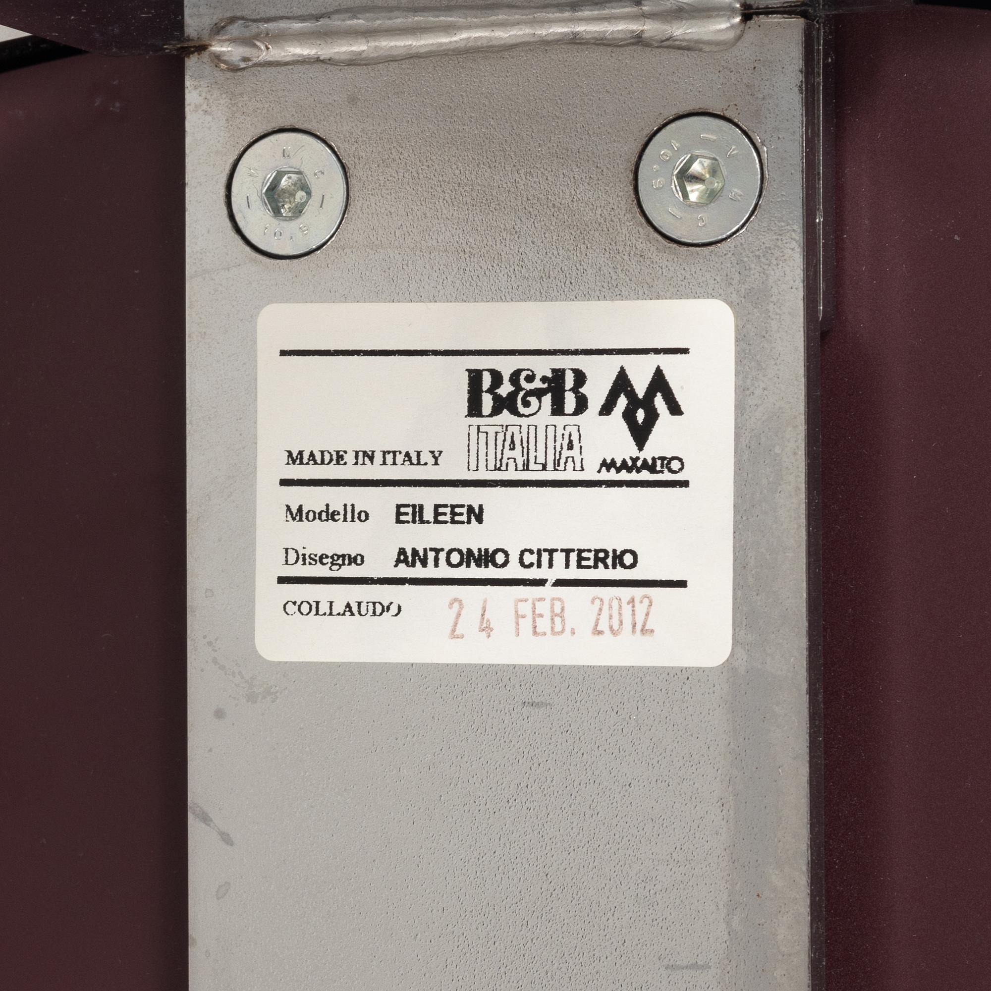 Antonio Citterio, coffee table, "Eileen", B & B Italia, 21st century.