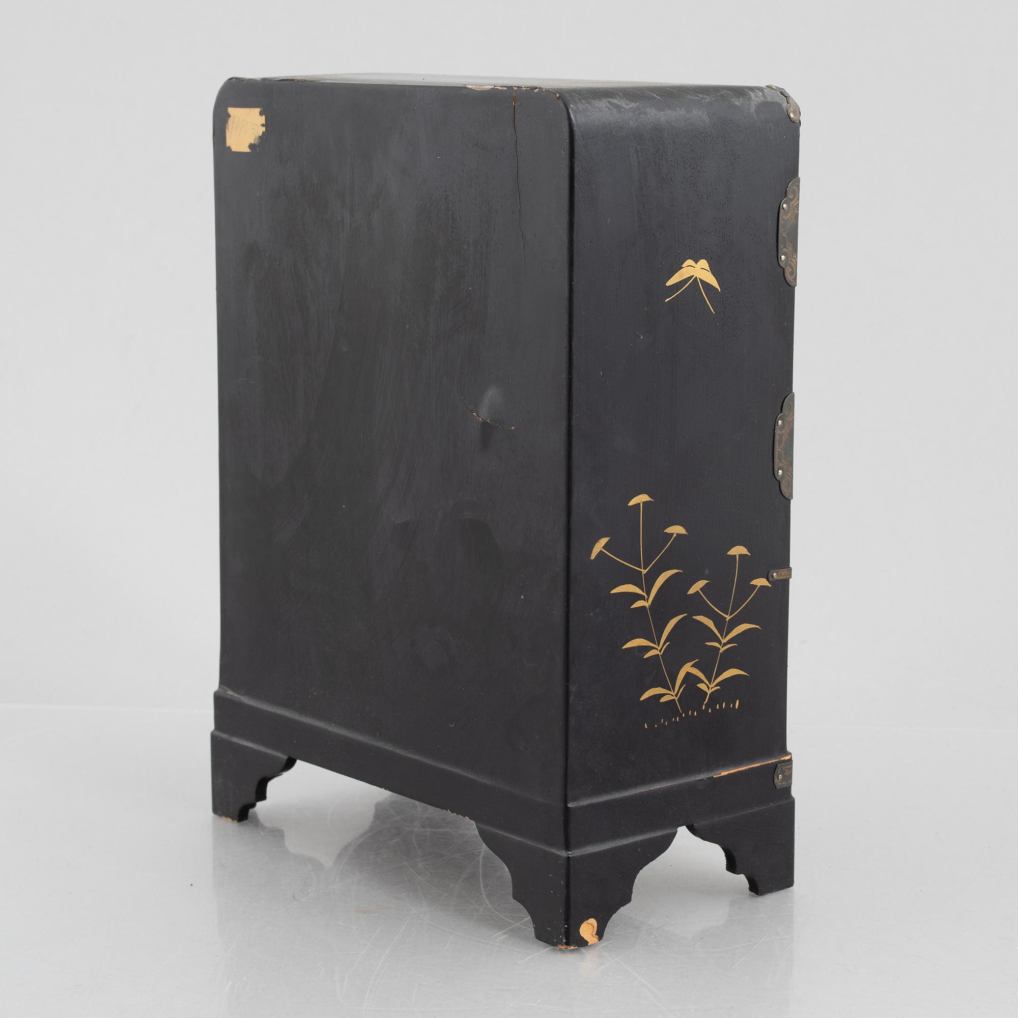 Miniature cabinet/box, Japan, early 20th century.