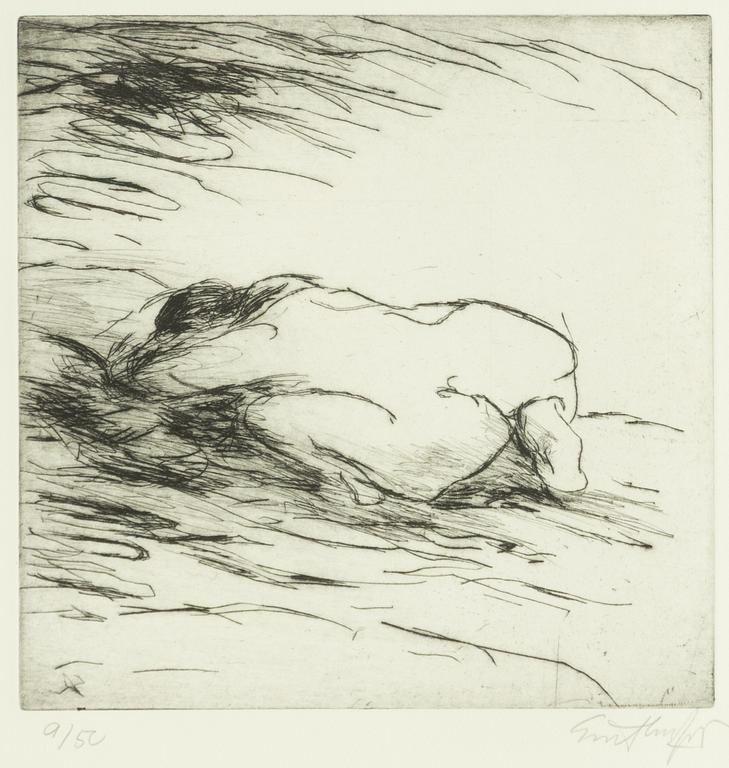 Evert Lundquist, Figurmotiv, 5 st.