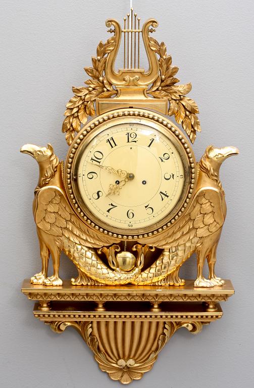 VÄGGPENDYL, empirestil, 1900-tal.