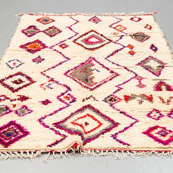 A rug, Morocco, ca 249 x 153 cm.