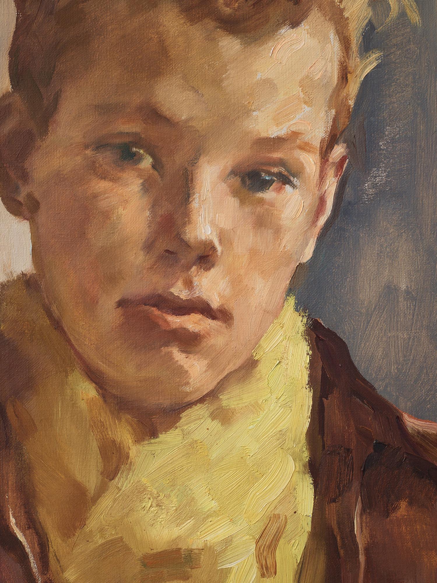 Lotte Laserstein, Portrait of Anders Celsing.
