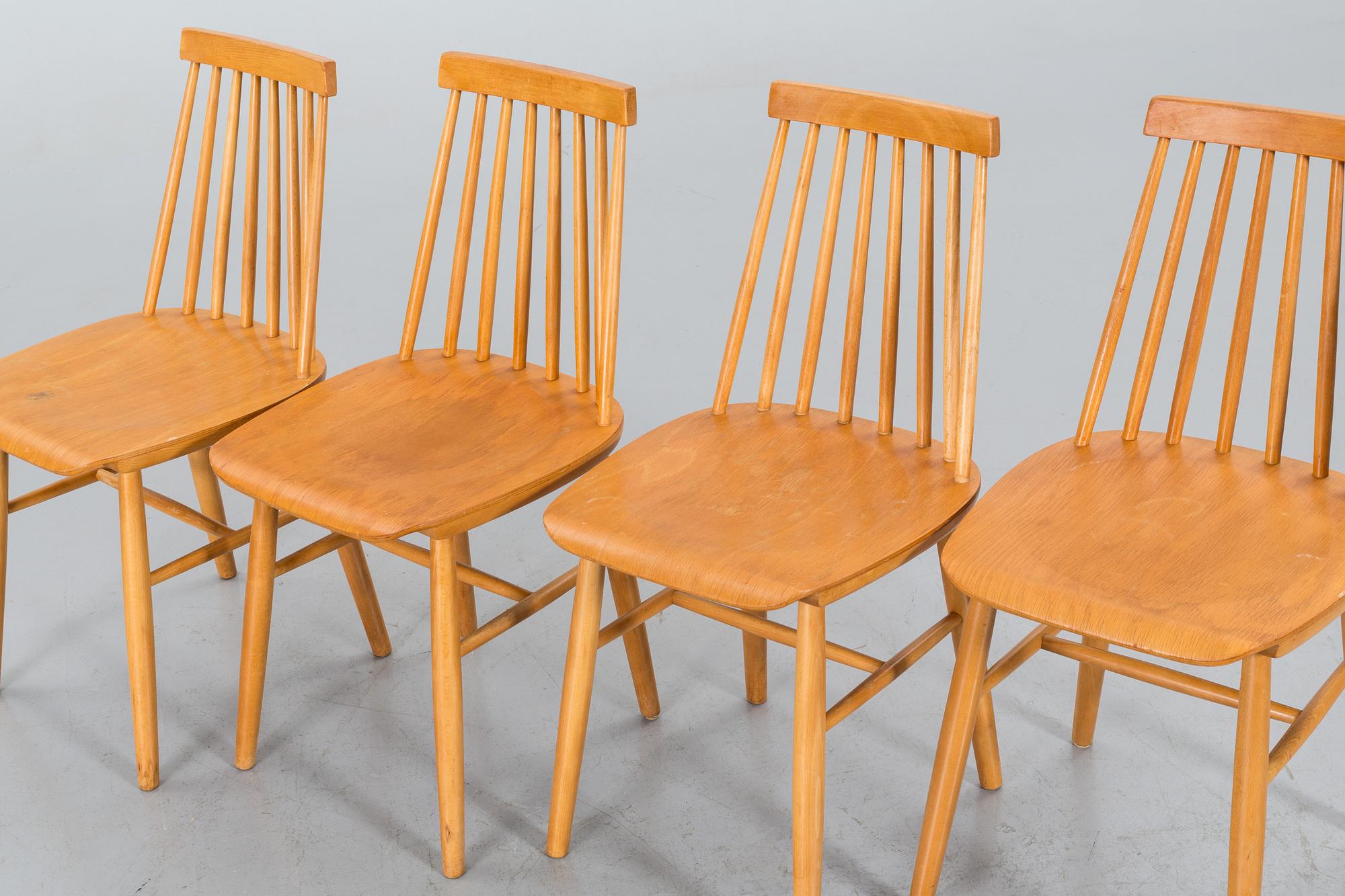 STOLAR, 4 st, "Preben", IKEA, 1900-talets andra hälft.