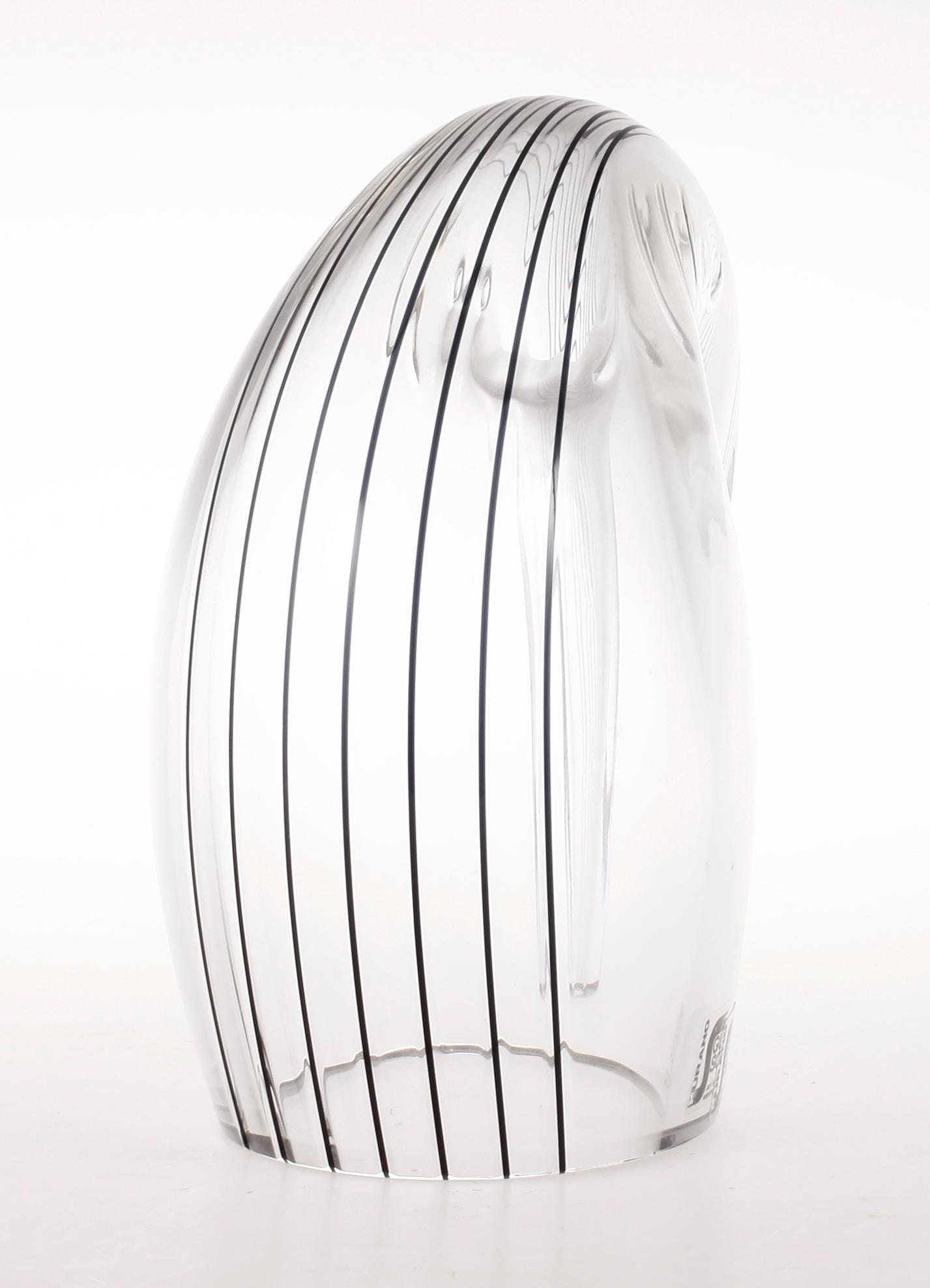 FIGURIN, glas, Seguso, Italien, 1960-tal.
