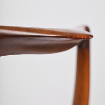 Finn Juhl, a set of four chairs and a pair of armchairs, model "Bo-63" and "Bo-72", Bovirke, Denmark, 1950s-60s.