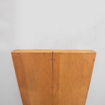 An oak mirror from Glas-Mäster Markaryd 1960/70s.