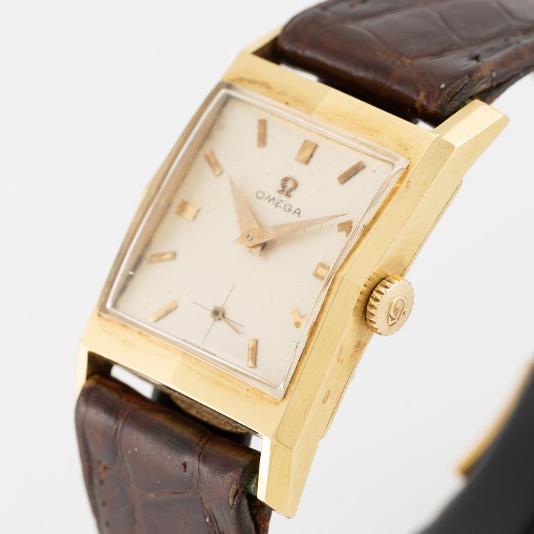Omega, wristwatch, 23.8 x 27.6 (37) mm.