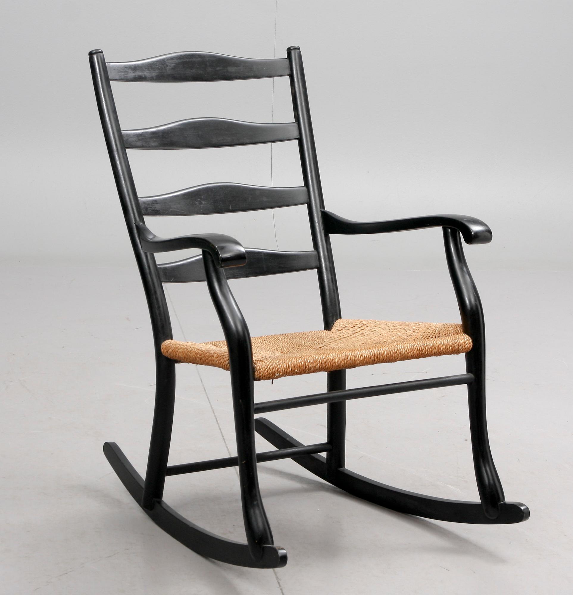 GUNGSTOL, modellnr 5248, möjligen design Uno Åhren, Gemla, 1900-tal.