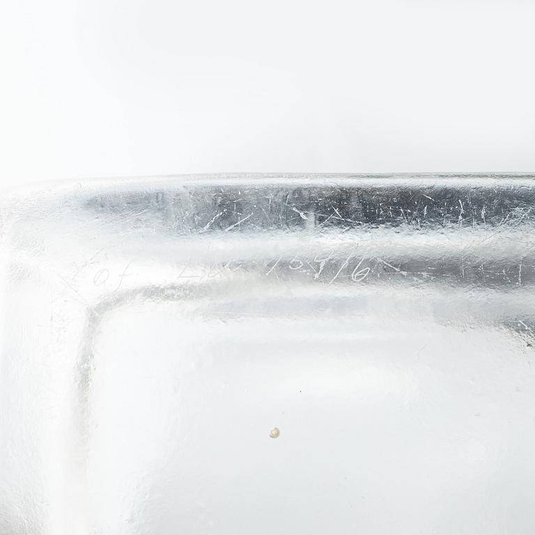 Vicke Lindstrand, servisdelar, 26st, glas, "Iced", Orrefors.