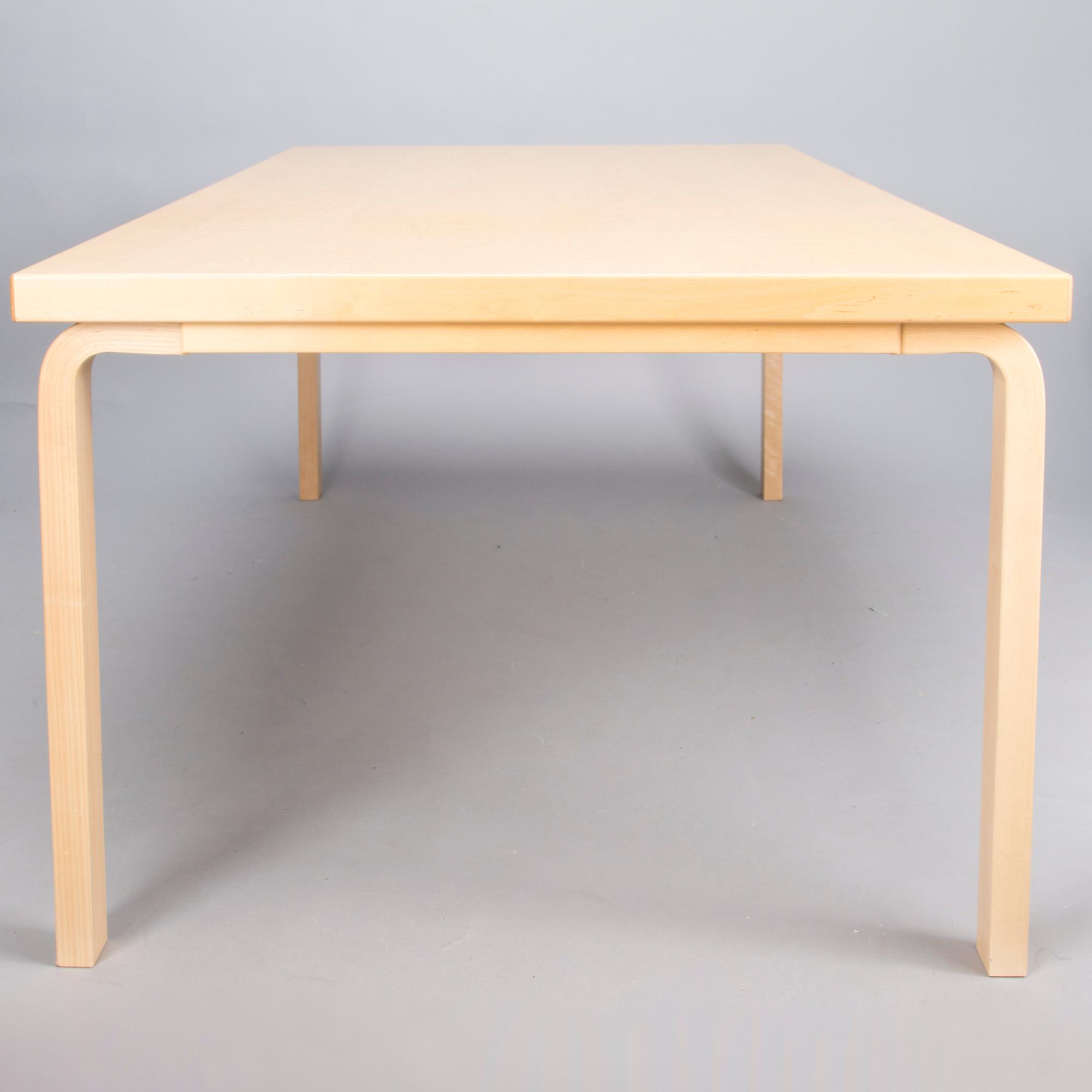ALVAR AALTO, Table, model '86', for Artek, 2000s.