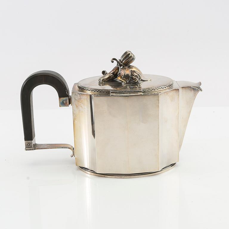 Atelier Borgila, tekanna, sterlingsilver Stockholm 1947.