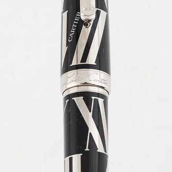 Cartier, ballpoint pen "Roman numeral", limited edition, circa 2005.