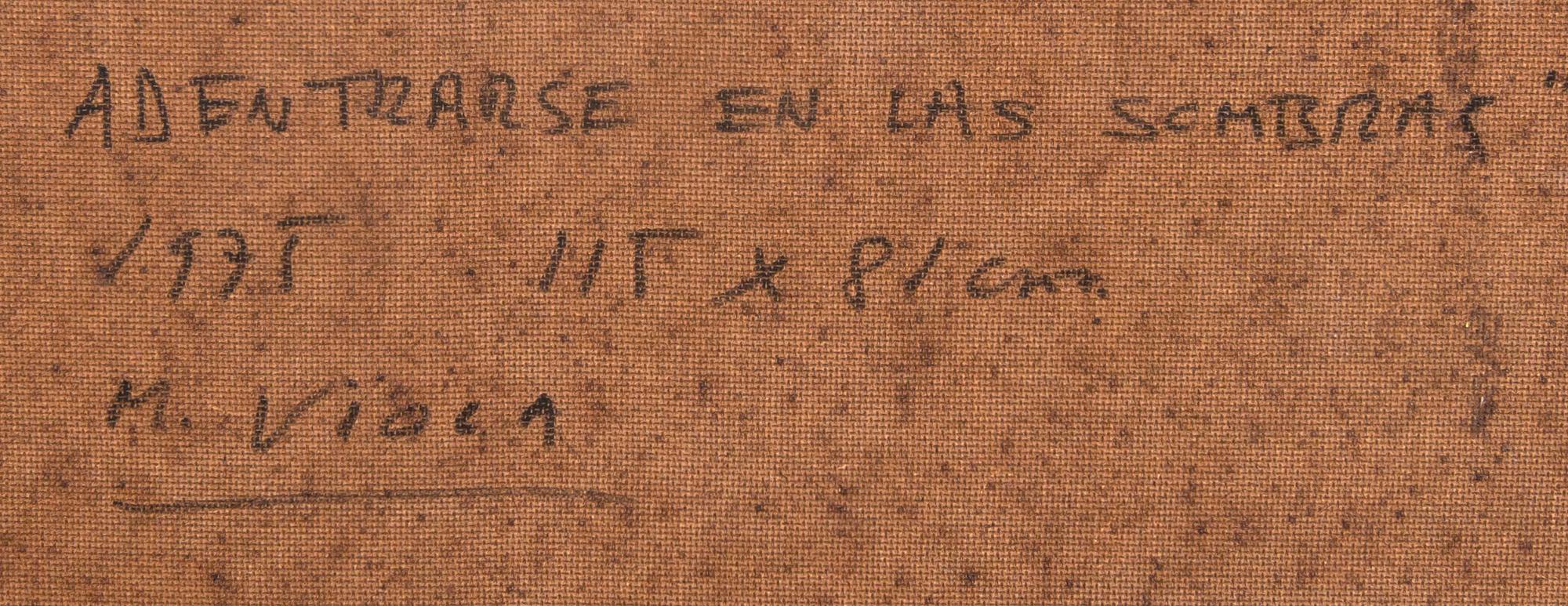 Manuel Viola, a signed oil on board.