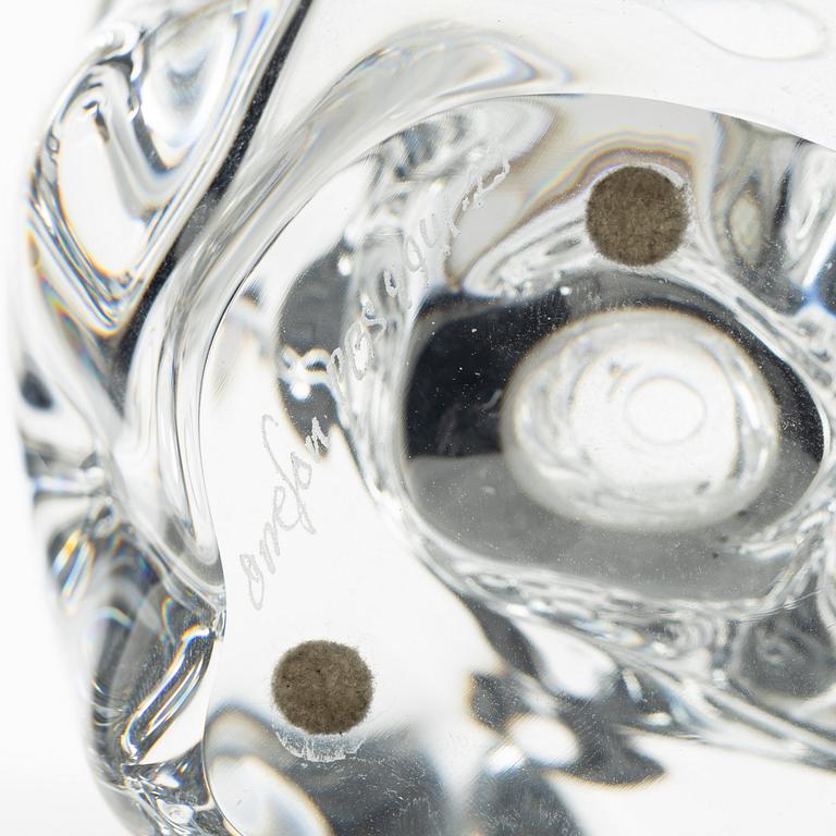 Per B. Sundberg, vas, glas, Orrefors, signerad.