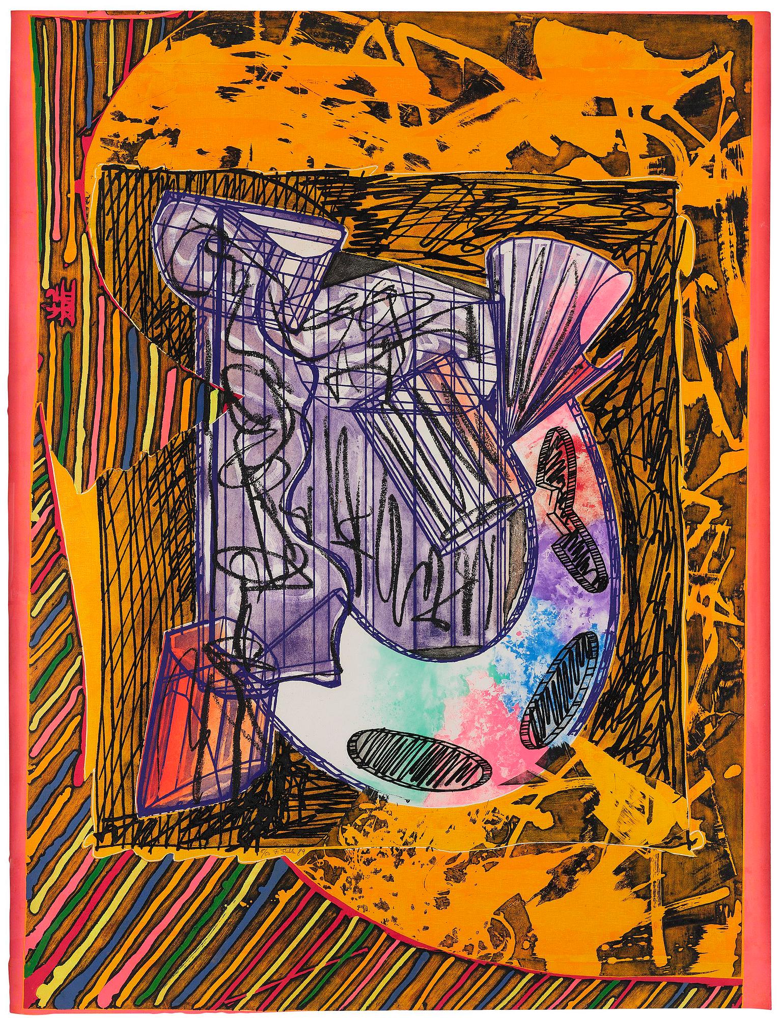 Frank Stella, "Bene come il sale", from: "Italian Folktales".